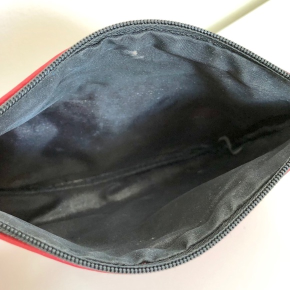 Ipsy Red Flower Mask Image Makeup Cosmetic Bag - Picture 6 of 8